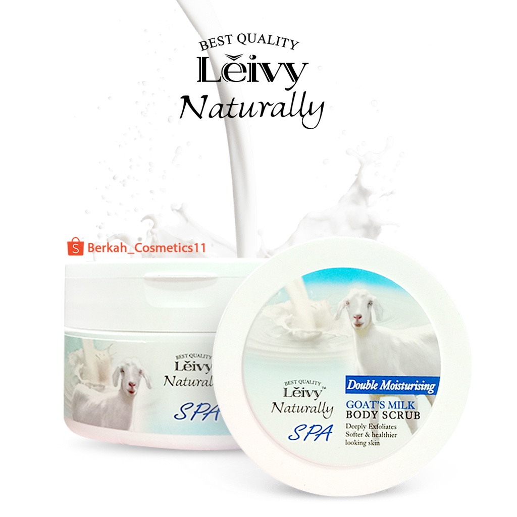 Leivy Body Scrub Goat Milk 250gr