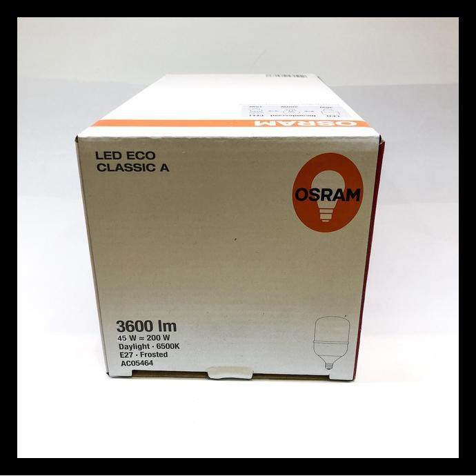 ( BAYAR DI TEMPAT BISA ) OSRAM LAMPU BOHLAM LED 45 WATT PUTIH KODE053