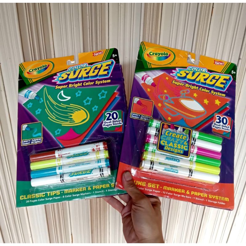 

Crayola Paket 2 set Color surge Markers
