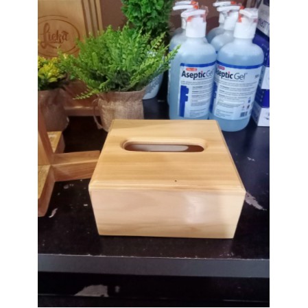 KOTAK TISU / KOTAK TISU KAYU Kecil MINIMALIS / box tissue murah serbaguna / tempat tisu mobil mini