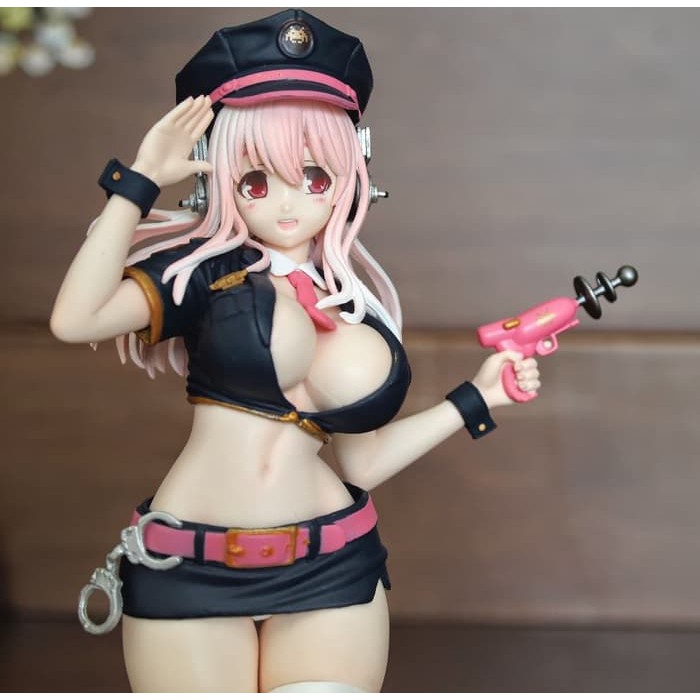 FIGURE SUPER SONICO SPACE POLICE ANIME black ver