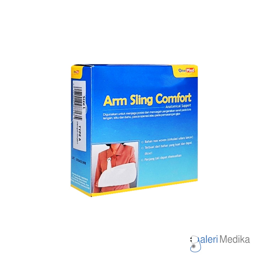 Penyangga Lengan OneMed Arm Sling Comfort / Penyangga Tangan Armsling / Penopang Tangan