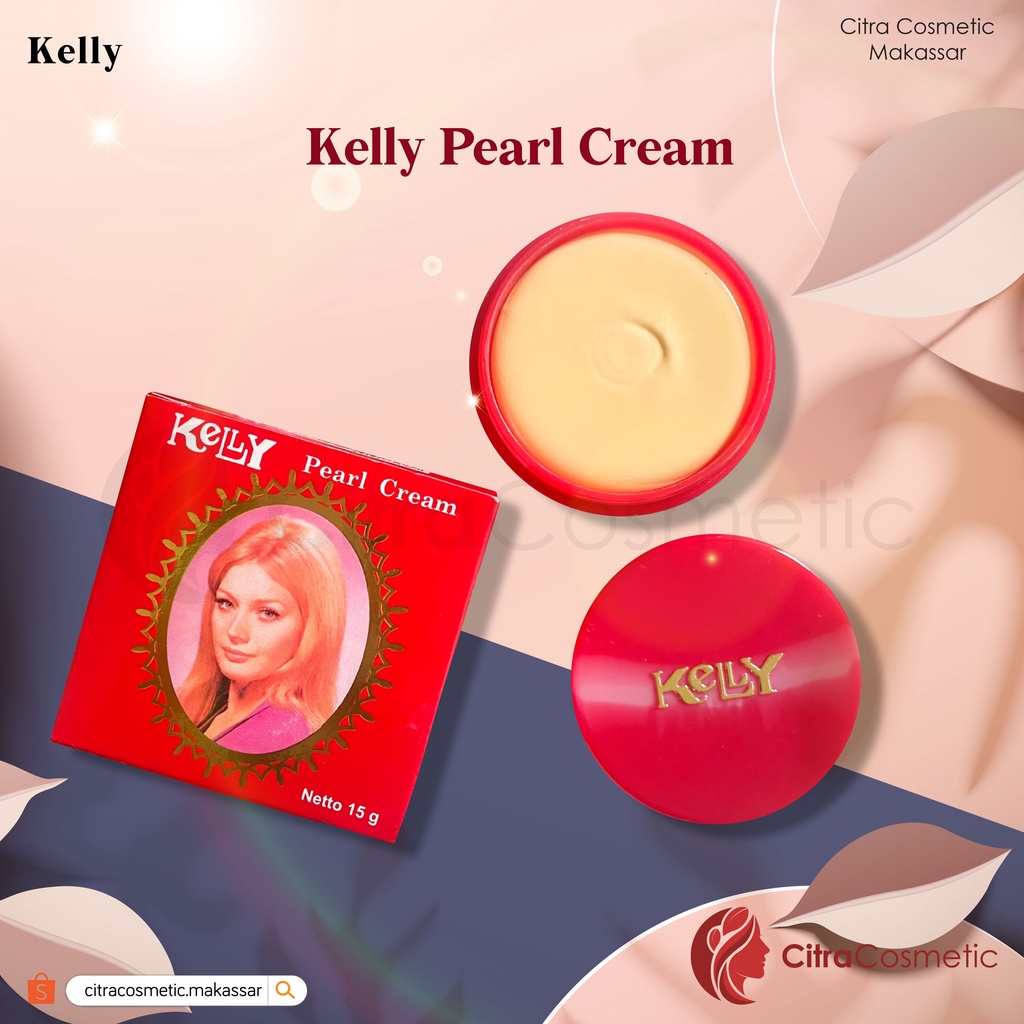 Kelly Cream Muka Besar | Kecil