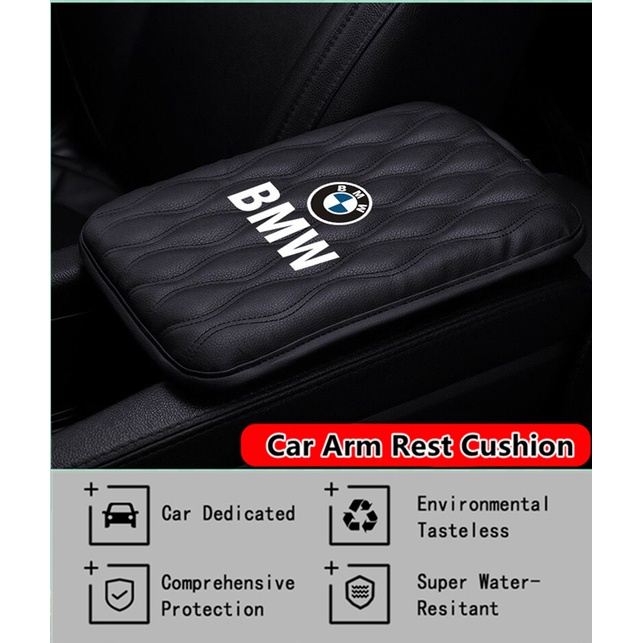 Bantalan Sandaran Lengan Mobil Universal Bahan Kulit Untuk Bmw E60 E90 E36 X1 X3 X5 G20 G30 F10