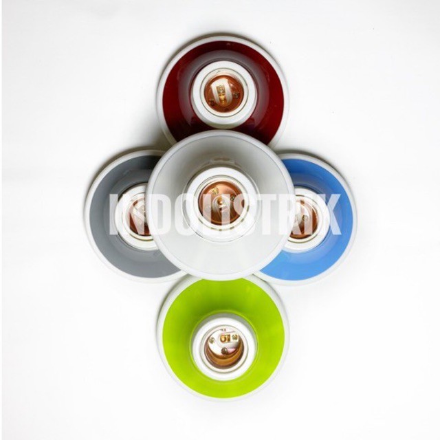 Fitting Plafon Bulat Warna Murah