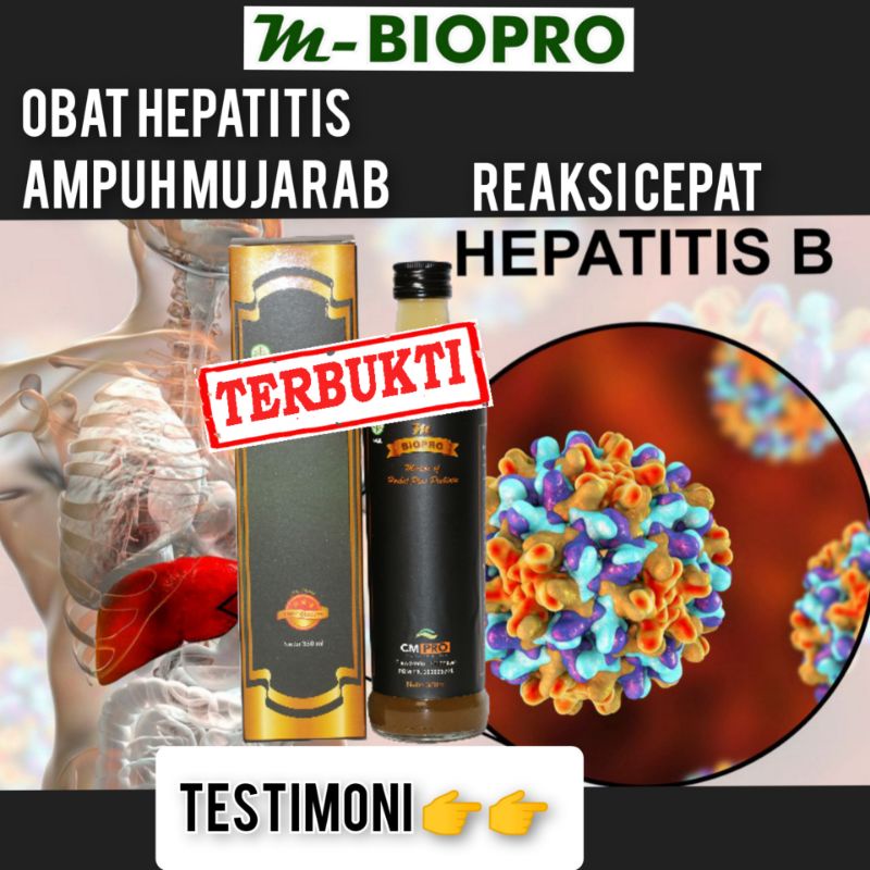 M Biopro Asli Obat Hepatitis Kronis l Obat Hepatitis Ampuh Reaksi Cepat Testimoni Terbanyak