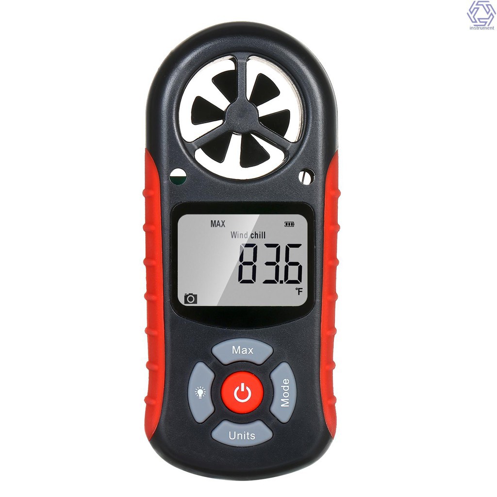 Anemometer Digital 8in1 Handheld Anemometer Barometer Altitude Meter