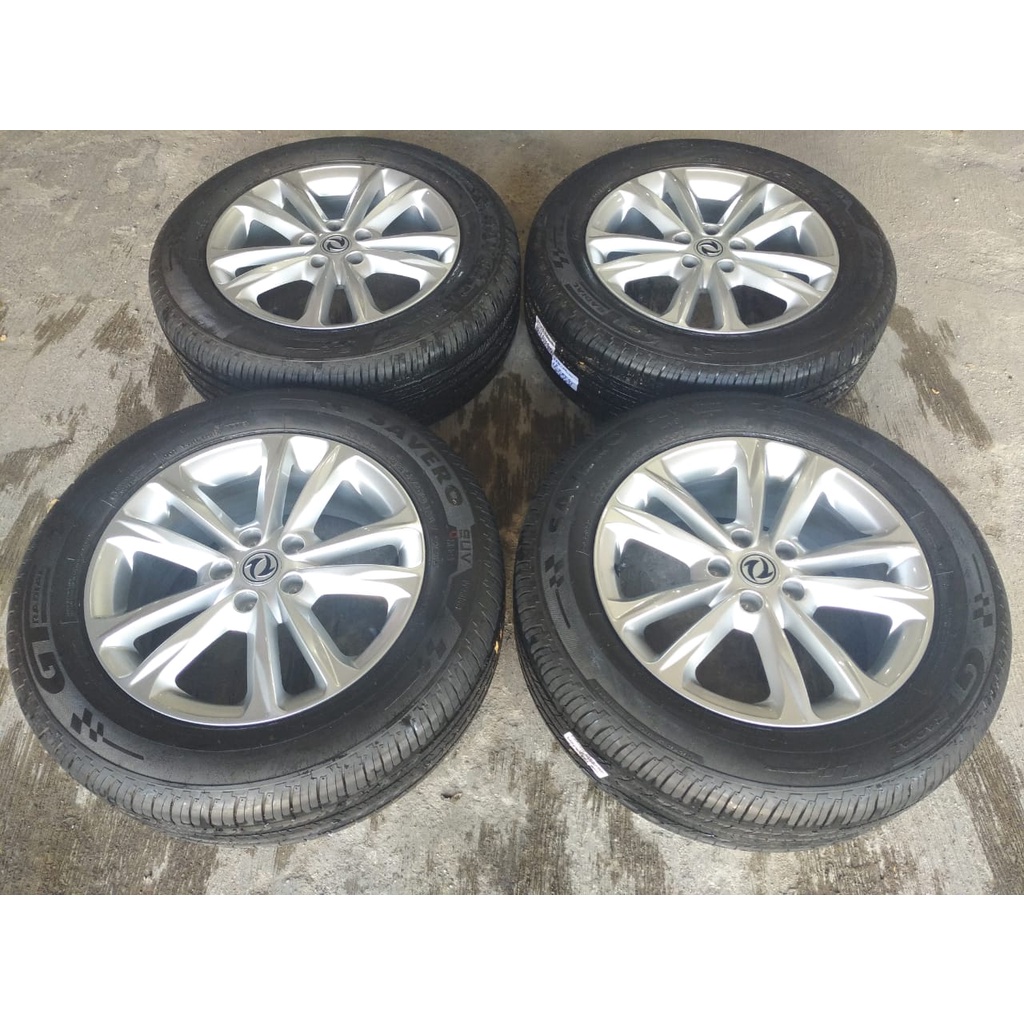velg pelek mobil std oem glory DFSK ring17+ ban 225/60/r17 gt savero