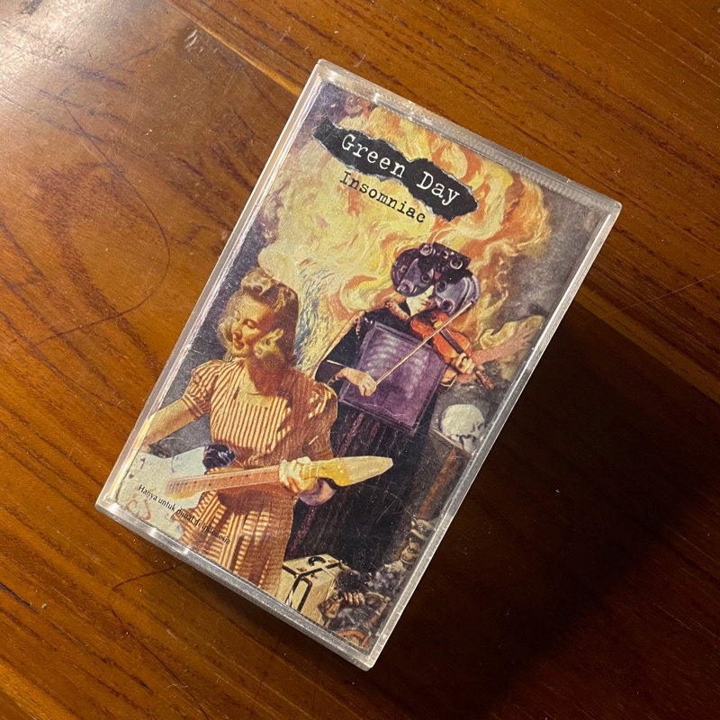kaset pita greenday insomniac