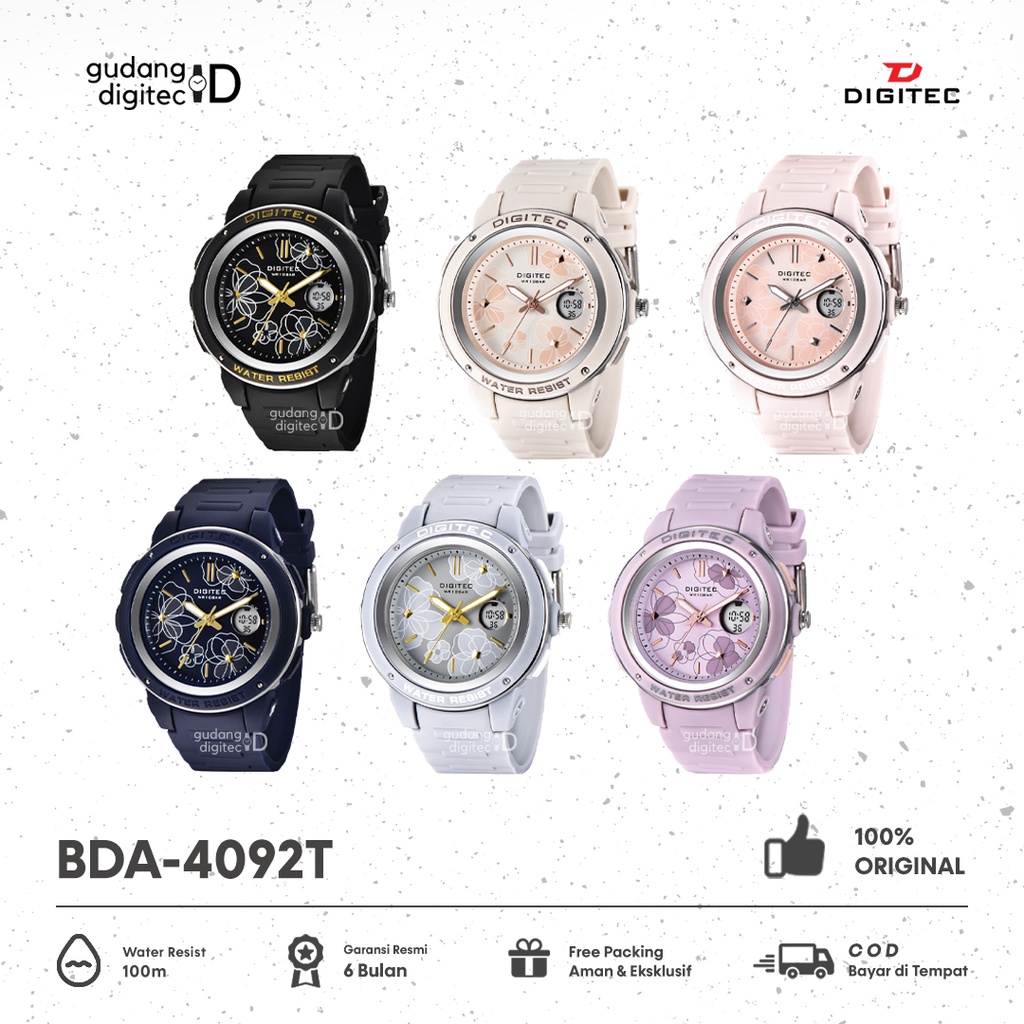 DIGITEC DA 4092/ DA-4092/ Jam Tangan Wanita/ WATCH ORIGINAL