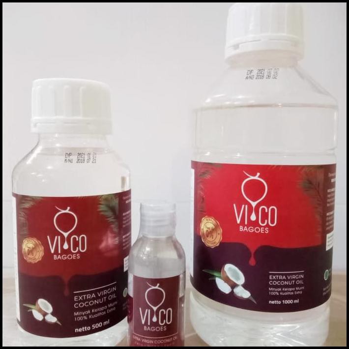 

VCO VICO BAGOES VIRGIN COCONUT OIL 1000ML / MINYAK KELAPA / VCO OIL PROMO RAMADHAN