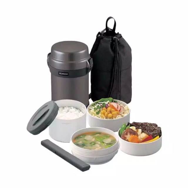 Zojirushi Set Tempat Makan 4 Susun - 2,5 liter SL - JAF14SA Garansi 3th