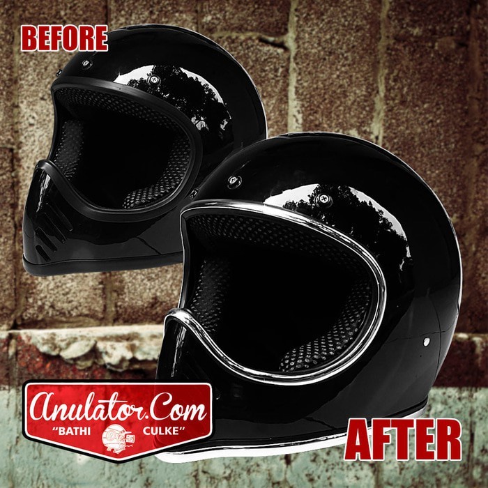 LIST KARET HELM CHROME (BISA UNTUK TALANG AIR KACA)