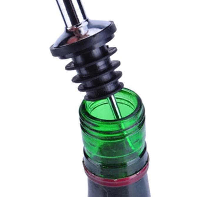 BOTTLE POURER STAINLESS TUTUP BOTOL KECAP MINYAK PENUTUP WINE STOPPER