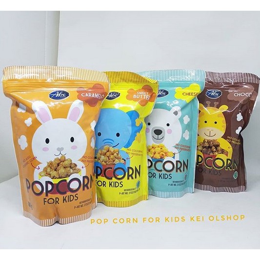 Abe Food Popcorn for Kids, Pop Corn untuk anak-anak