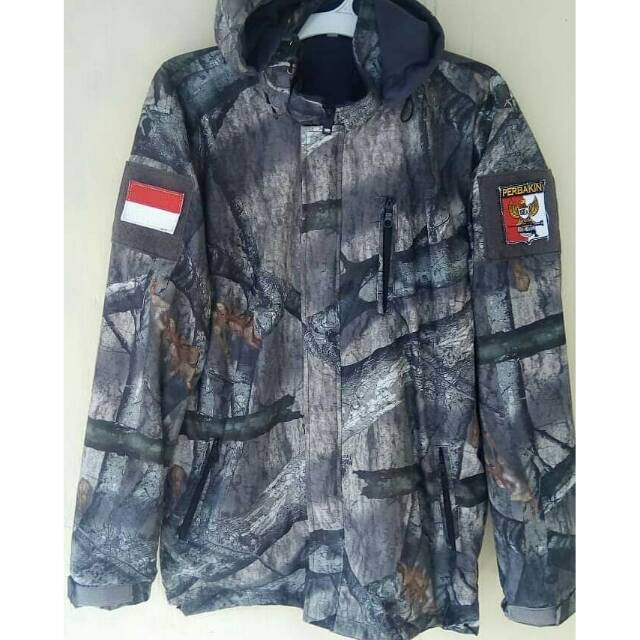 Jaket camo hunting trestand