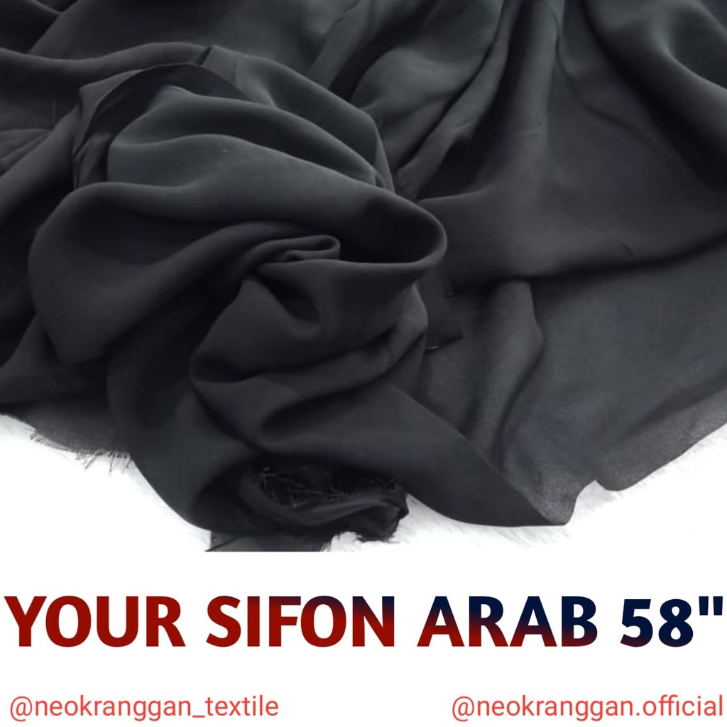 KAIN SIFON ARAB PREMIUM PLAT HIJAU 58" (Harga Per 1 Roll)