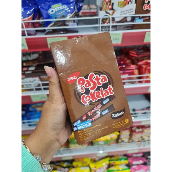 

NABATI PASTA COKLAT/Keju 1 PACK ISI 30 PCS
