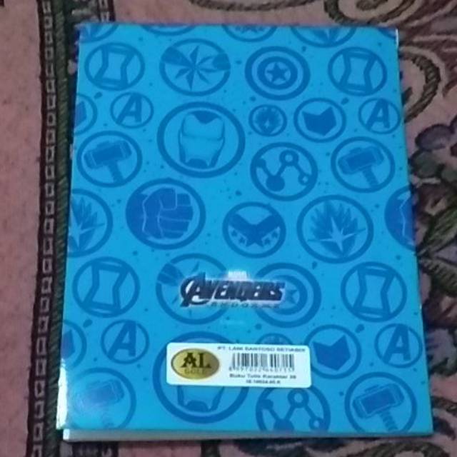 

Buku tulis (MARVEL AVENGERS)