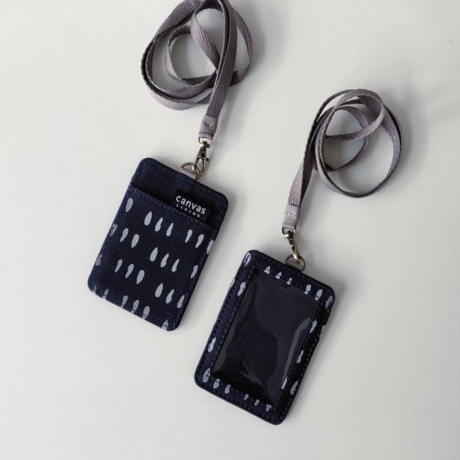 

READY BAYAR DITEMPAT ID Lanyard Coma Navy Canvas Living DISKON Kode 1463