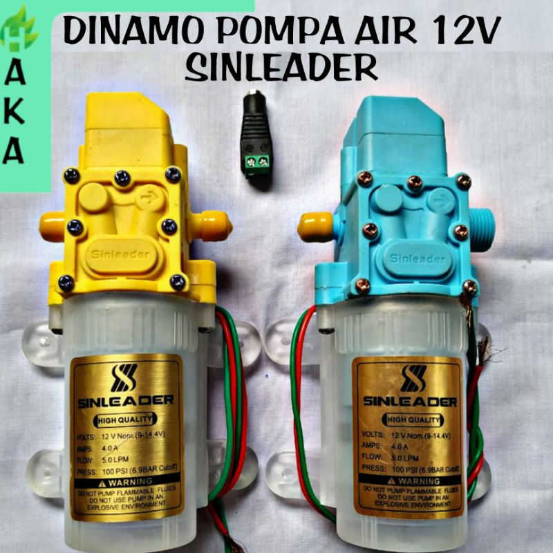 DINAMO POMPA AIR DC 12V SINLEADER 100PSI/ POMPA AIR DC SINLEADER NAGASAKI/ DINAMO SPARE PART SPRAYER