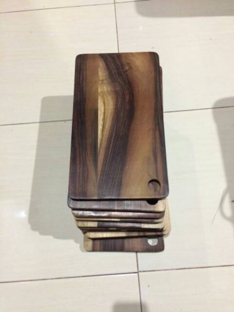 Talenan Kayu 34X19cm / Wooden Cutting Board Kayu Sonokeling / Sonokembang