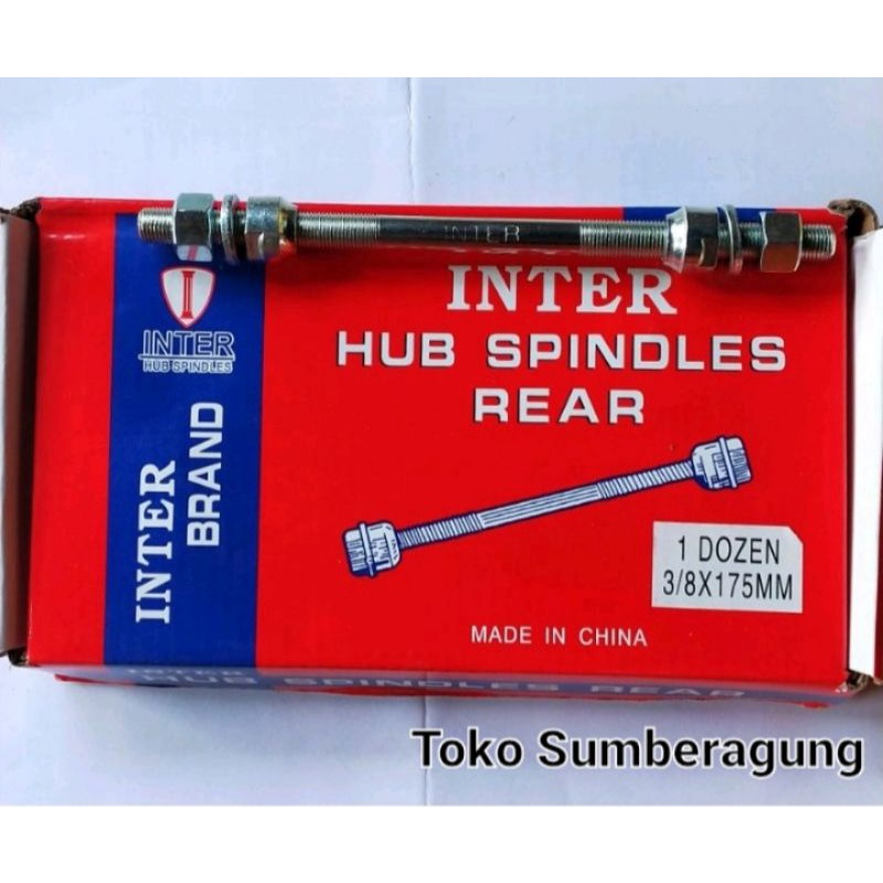 As belakang sepeda As roda belakang sepeda mini,bmx,sepeda anak2