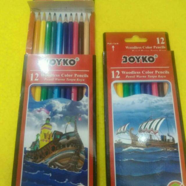 

Pensil 12 Warna Joyco Panjang