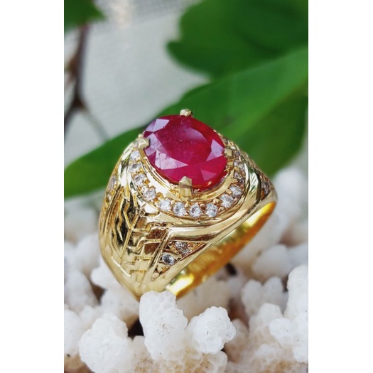 CINCIN PERMATA RUBY AFRIKA HIGH QUALITY