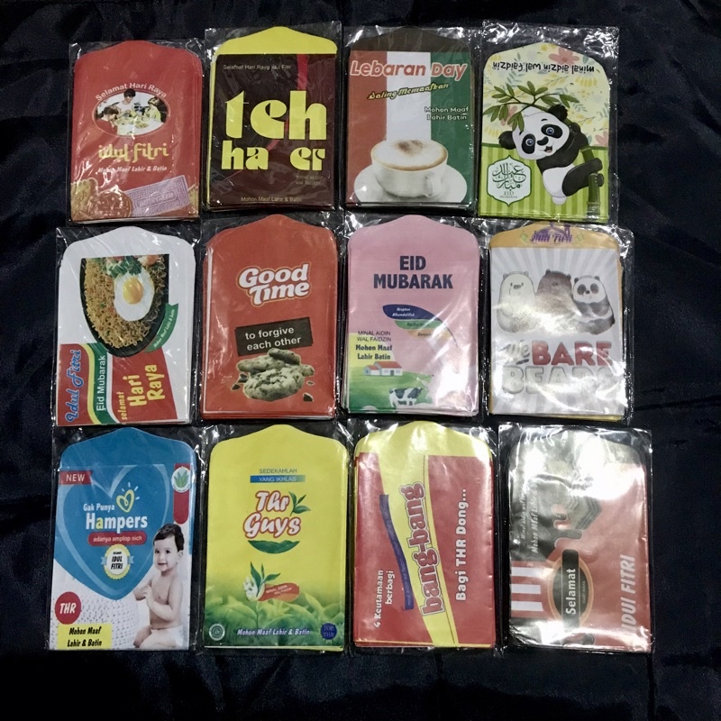 

AMPLOP LEBARAN MURAH MOTIF JAJAN 100PCS (10PACK)