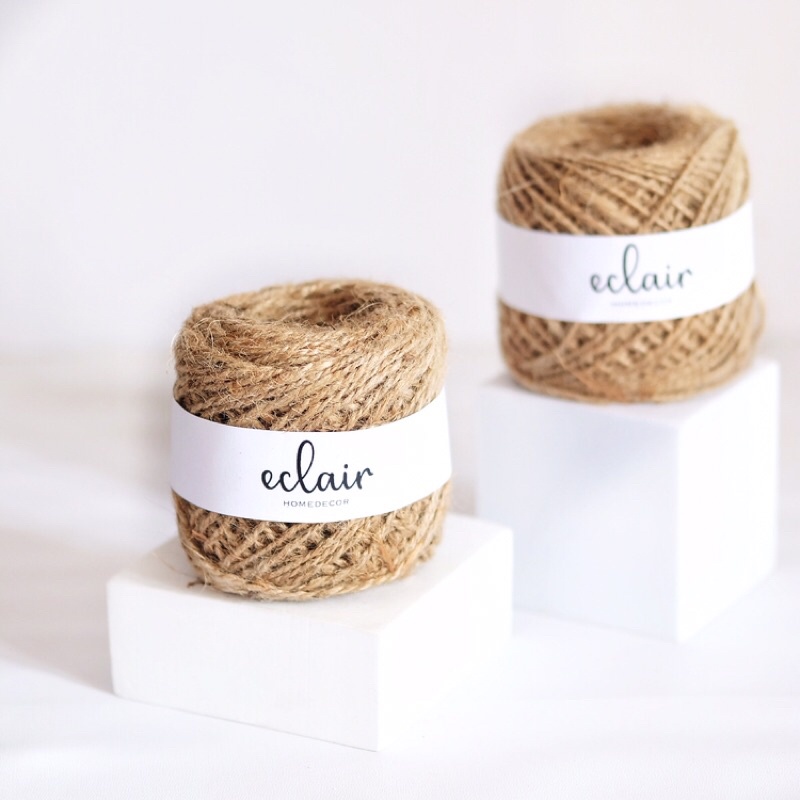 Tali Rami Karung Goni Coklat Aestathic