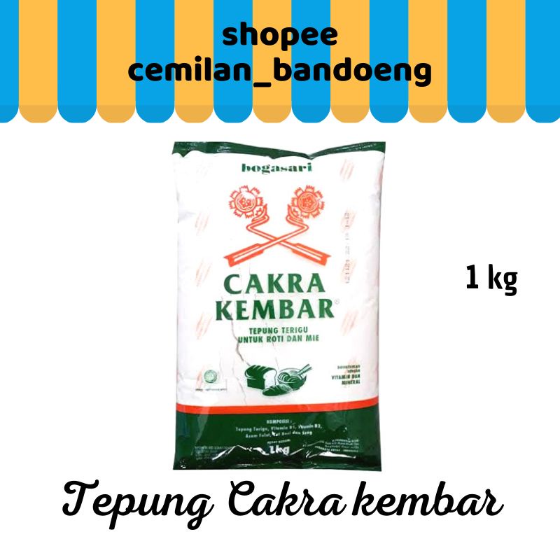 Tepung cakra kembar economis 1 kg