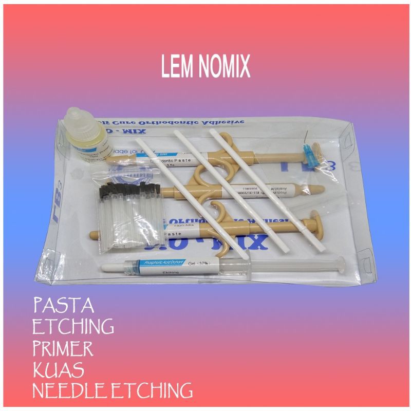 Lem bracket self cure no mix ortho behel