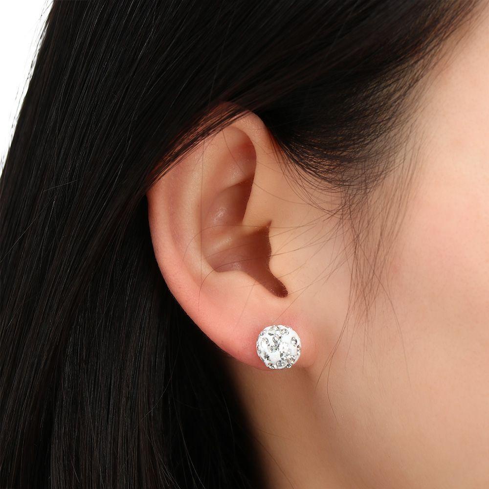 R-bunga Anting Set Hati Logam Mutiara Leopard Dekorasi Pesta Pernikahan Wanita Jewellery