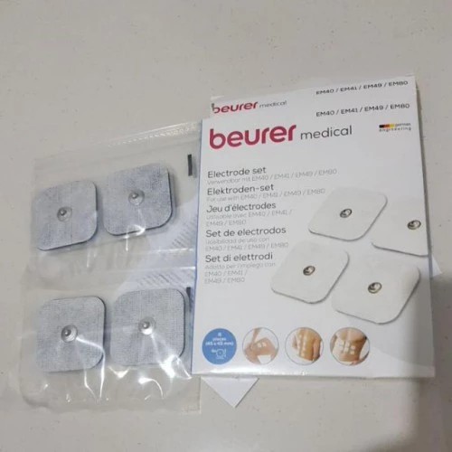 Electrode Set atau Pad untuk Beurer EM 41/ EM 49/ EM 80 ( 1 Box Isi 8Pcs ) / Pad Beurer EM41 / EM49 / EM81