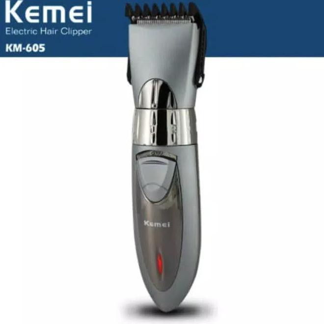 Alat Cukur PORTABLE Anti AIR,Mesin cukur KEMEI KM-605 Rechager
