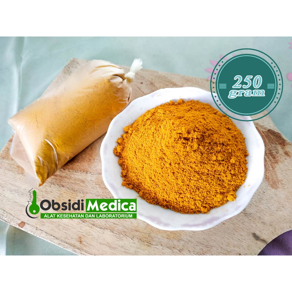 

250 gram Kunyit Kuning Bubuk / Serbuk Kunyit 100% Murni Tanpa Bahan Pengawet dan Campuran Lain