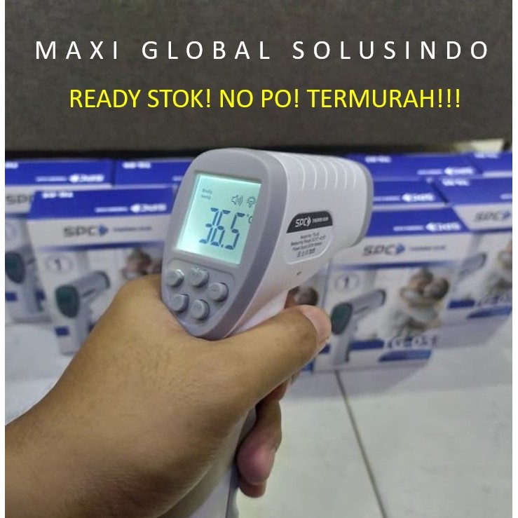 THERMOMETER GUN INFRARED SPC Type SPC TG-05 - THERMO GUN READY STOCK