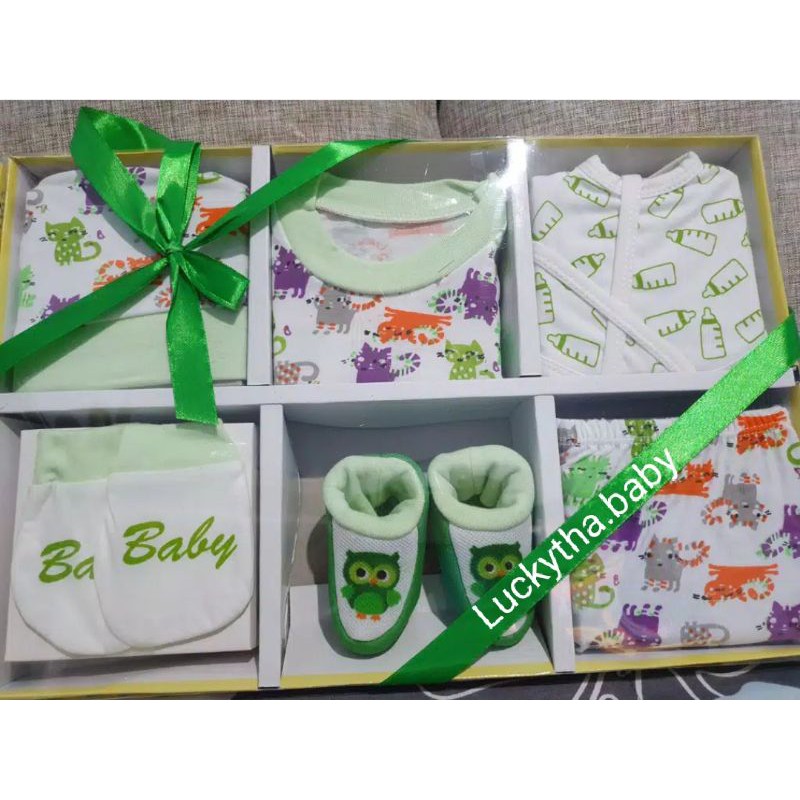 baby set Lion kuning/PAKET KADO PERLENGKAPAN BAYI NEWBORN/ BAJU SET BAYI/GIFT SET BABY