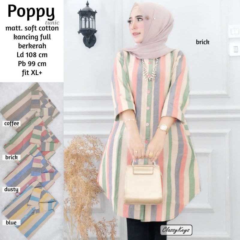 Poppy tunic
