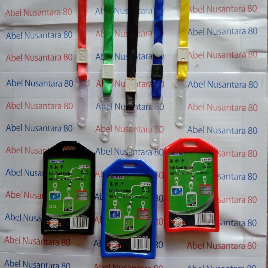 

Paket Casing ID Card Karet 1 Sisi dengan Tali Impor Kait Karet 1cm