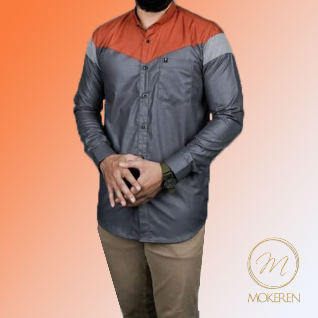 BAJU KOKO MODERN BRANDED OMMAR LONG BY FADKHERA