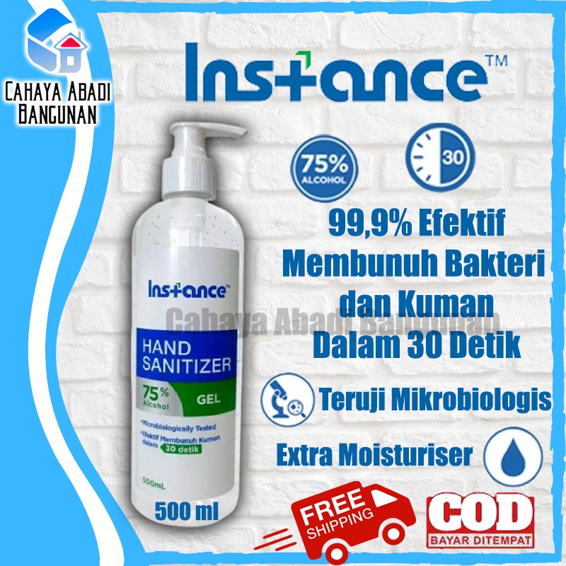 Instance Hand Sanitizer 500ml Gel