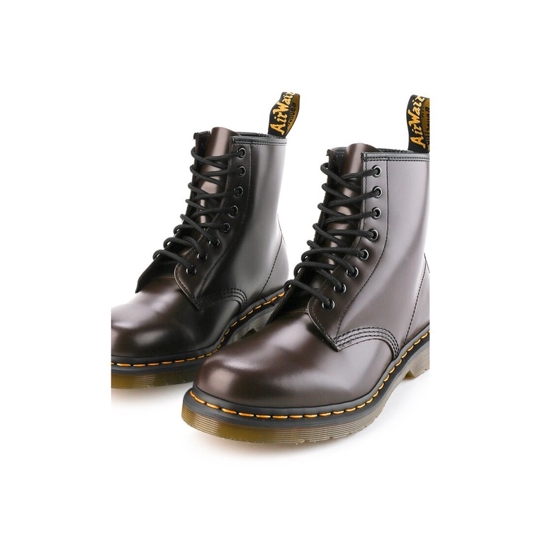 SEPATU BOOT WANITA DR MARTENS ORIGINAL DOCMART 1460 BURGUNDY SMOOTH