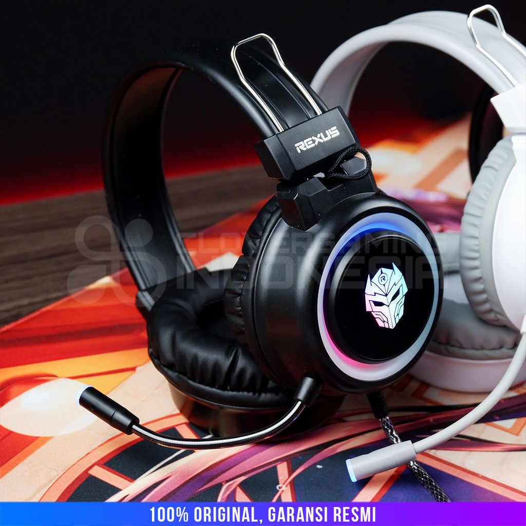 Rexus Vonix F30 LED Backlit Gaming Headset F 30 F-30 LED RGB