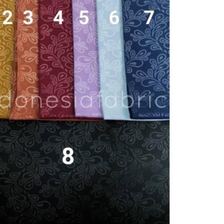 ♡ Kain Gamis Kain Hijab Kain Wolfis Embos Woolpeach Emboss motif Ayana ✭
