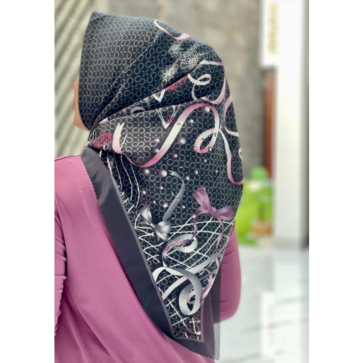 Hijab Segiempat Motip Voal Motif Terbaru Lasercut Hijab Segiempat Voal Motif Printing Kerudung Segiempat Voal Jilbab Segiempat Voal Motip,Kerudung Segiempat GROSIRR-M859 Hitam