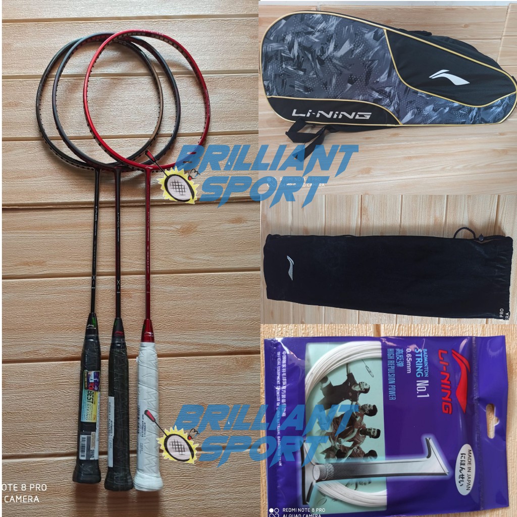 RAKET BADMINTON LINING XIPHOS X1 ORIGINAL 100 %