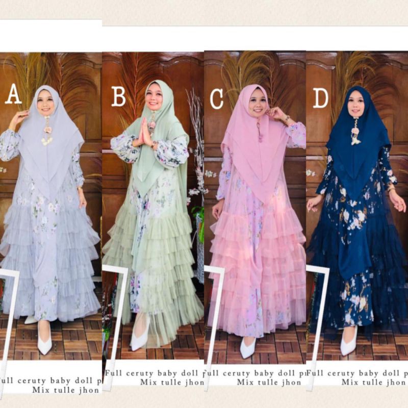 siap kirim syari premium ohc/syari by ohc/syari tulle by ohc/yumma by ohc/syar'i lucu by ohc/syar'i 