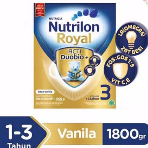 

Nutrilon Royal Acti Duobio 3 Vanila Susu Formula [1800 g]